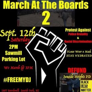 Black lives matter coming back to seaside heights september 12th - photo licensed by shore news network.