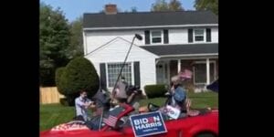 Democrats counter huge trump boat parades with biden car parade