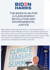 Joe Biden: I don't support the Green New Deal, But I Support the Green New Deal
