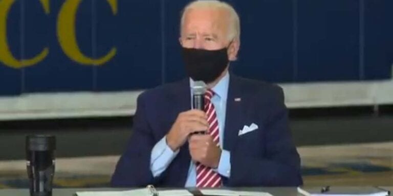 Fact check: did biden say quarantine made possible by black women stocking supermarket shelves - photo licensed by shore news network.