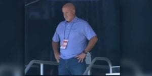 Mlb ump tosses gm heckling from skybox, then says he'll vote for trump