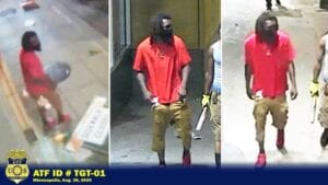Atf releases photos of three wanted arsonists during riots