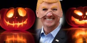 You can't vote in person on election day, but you can trick or treat 4 days prior