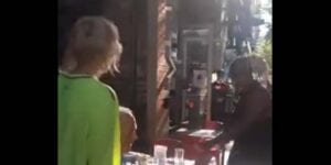 Blm continues harassing white people in restaurants for no reason