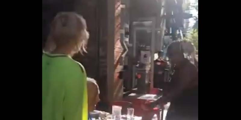 BLM Continues Harassing White People in Restaurants for No Reason