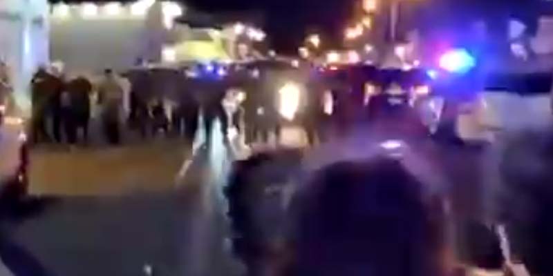 Seaside Heights Police In Riot Gear Disperse Crowd of 2,000
