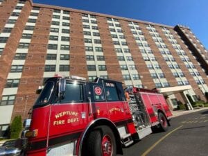 Firefighters attacked responding to call at neptune apartment building