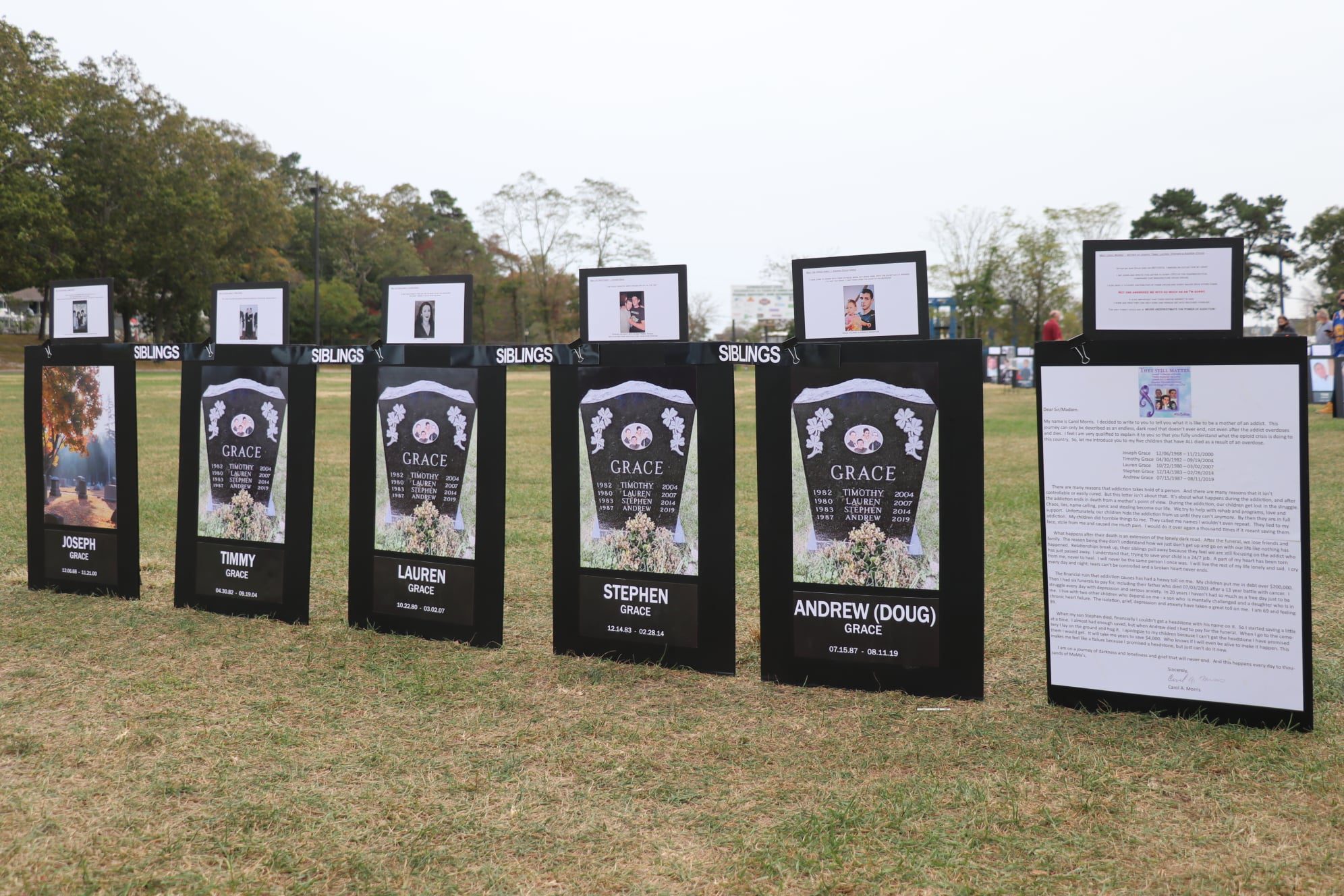 Brick Township Display Remembers Victims of Overdose Epidemic in New Jersey