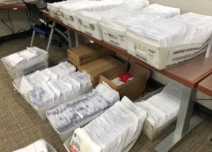 Ten thousand mail-in ballots rejected by u. S. Postal service at the jersey shore