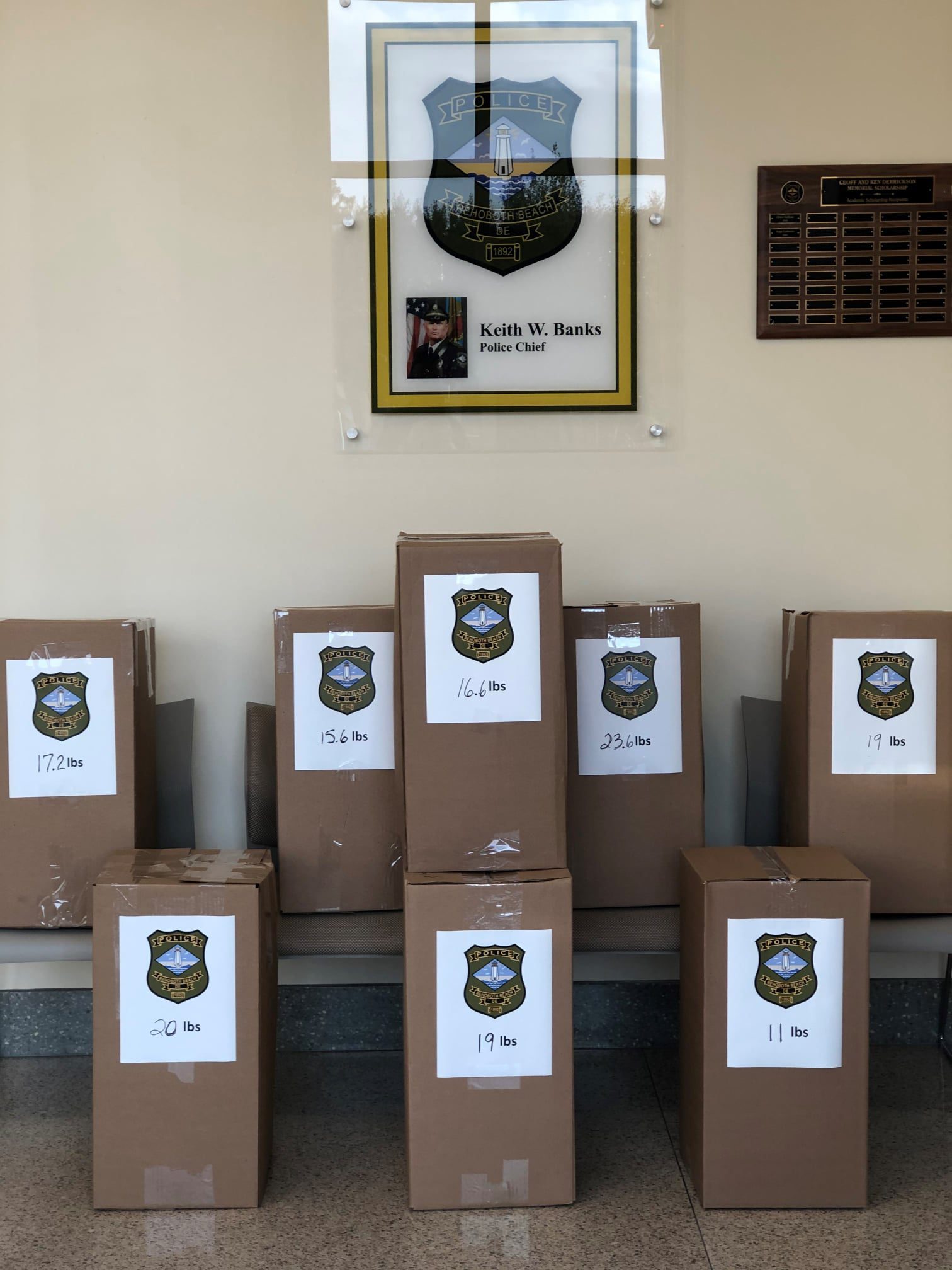 Rehoboth Beach Police Collect 142 Pounds of Unused Prescription Medicine