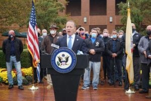 Gottheimer blasts murphy tax that would drive nasdaq, dow jones out of new jersey