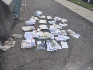Mail-in ballots in new jersey found in bank dumpster