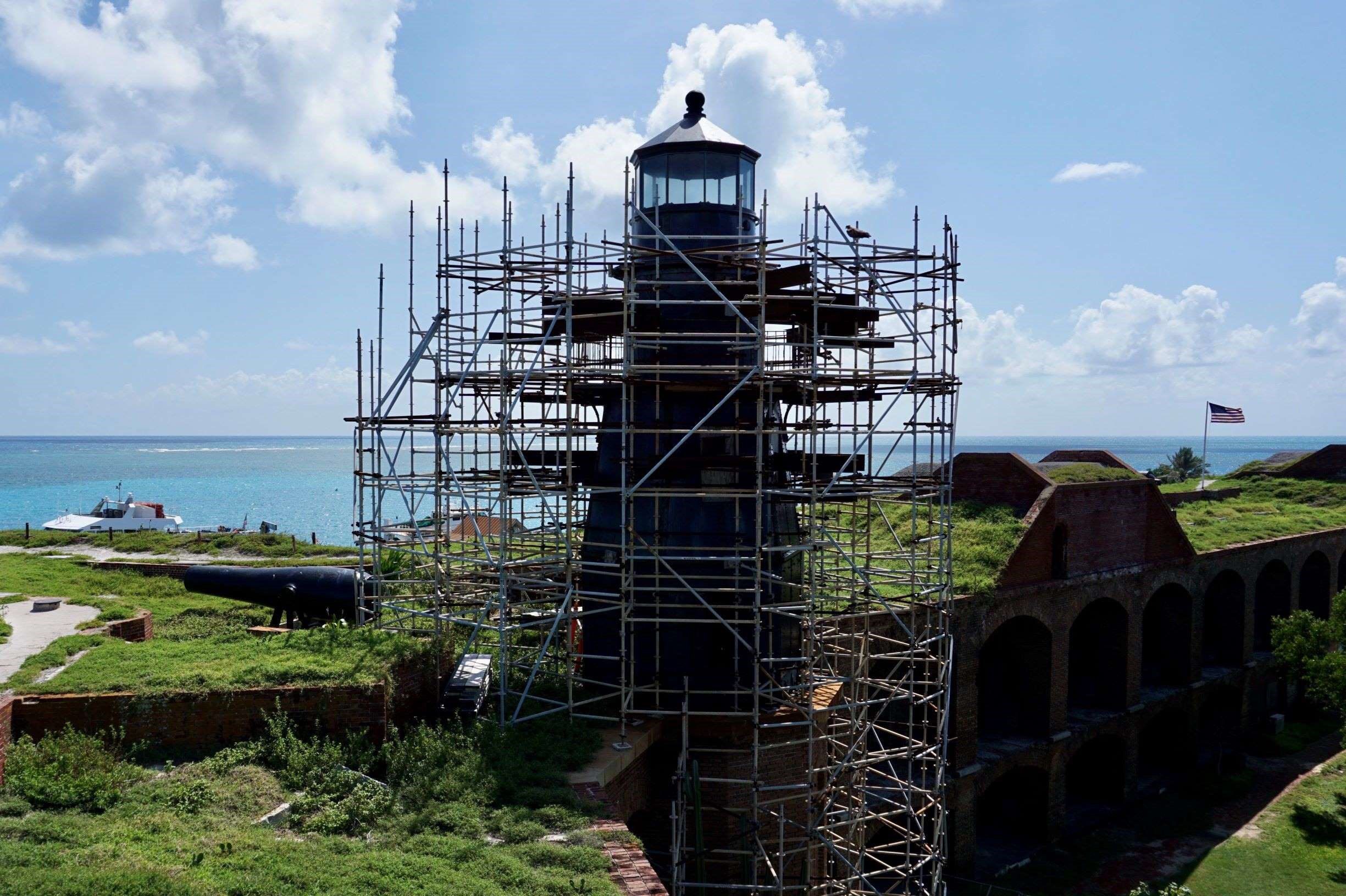 Preservation Effort Begins on Historic Tortugas Harbor Lighthouse