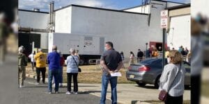 Mail-in ballot absurdity as long lines form at county ballot drop off locations