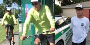 Indian river serial american flag, political sign thief caught by sheriff's department