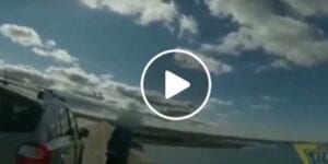 Watch: nj state police stop 22-year-old woman from jumping off driscoll bridge