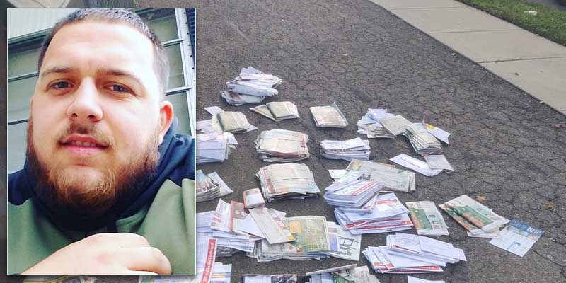 New Jersey Mail Carrier Arrested After Dumping Election Ballots, Campaign Mailers in Dumpster