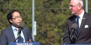 Republicans: murphy used cares act funding event to promote political campaign of andy kim