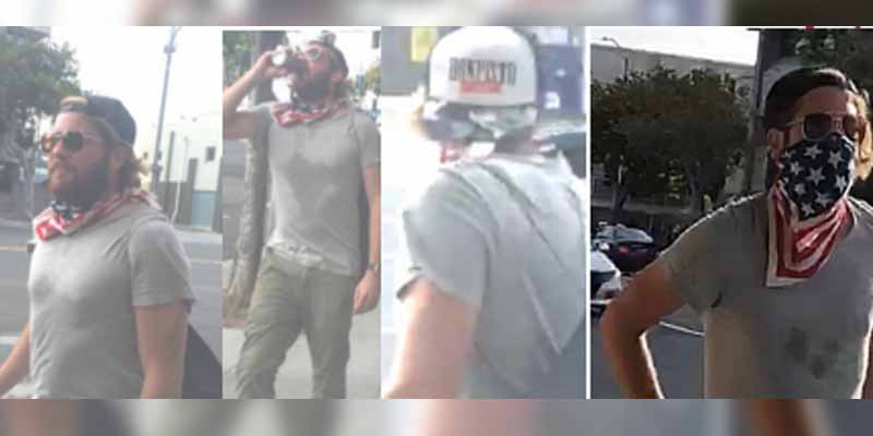 Nathan Wilson of Irvine Charged for Setting LAPD Cop Car on Fire During May Riot