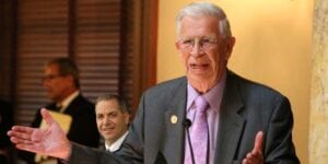 Nj senator sam thompson says he's not going anywhere