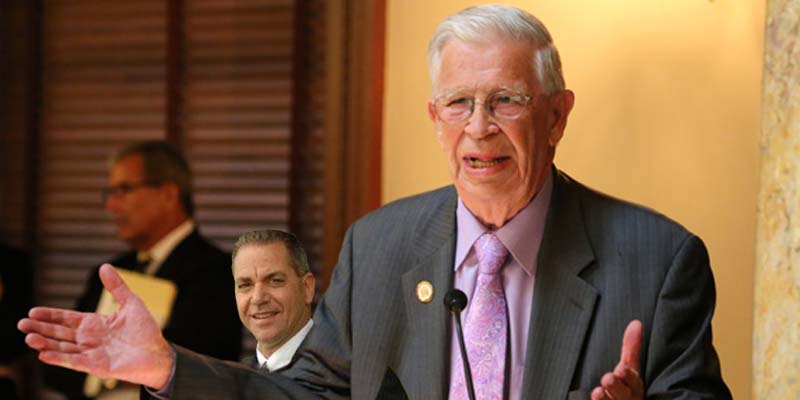 NJ Senator Sam Thompson Says He's Not Going Anywhere