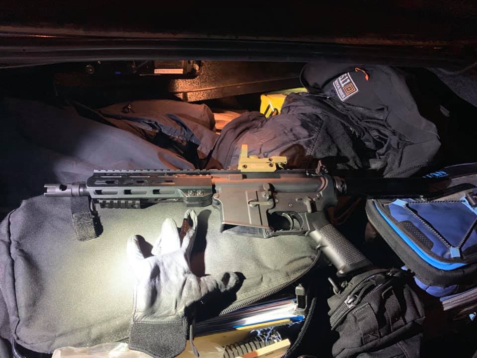 High Speed Pursuit in Stockton Yields Gun, but No Suspect