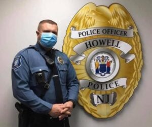 Howell police chief recognizes officer who pulled man from fiery crash