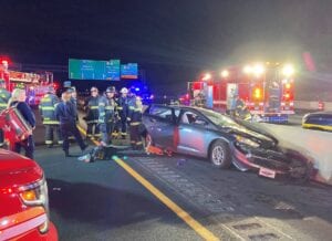 One dead in serious crash on interstate 95 near new castle, delaware