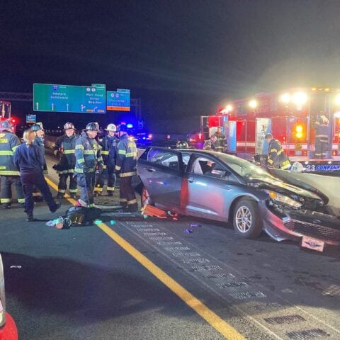 One dead in serious crash on interstate 95 near new castle, delaware - photo licensed by shore news network.