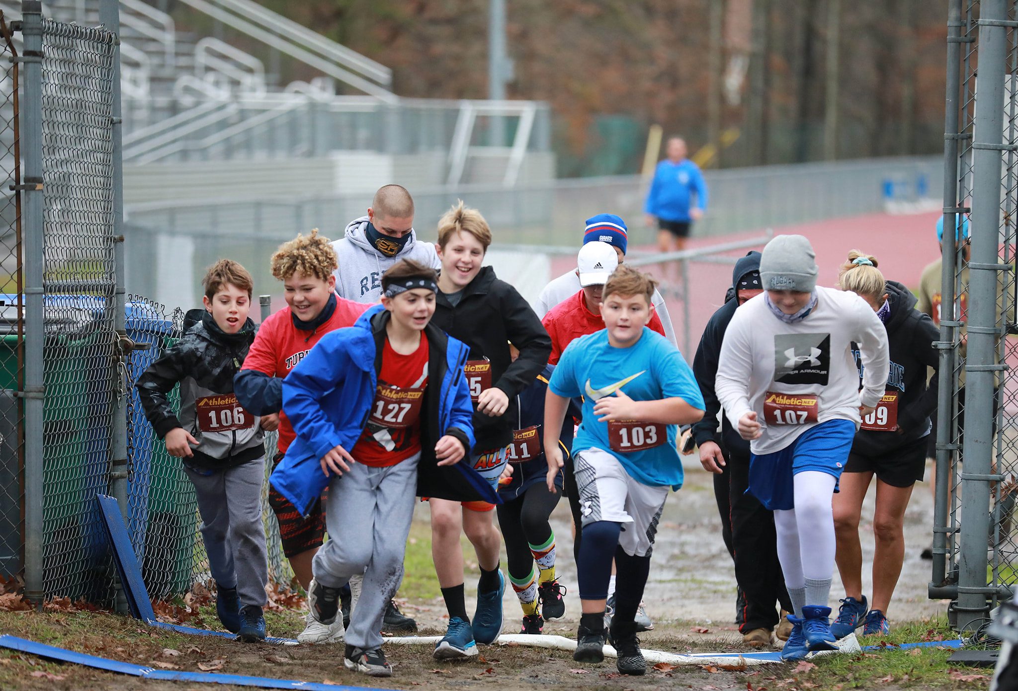 Annual Turkey Trot 5k Benefit for Marc Castellano Foundation Held in Jackson