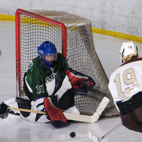 Mass. Governor baker shuts down interstate youth hockey - photo licensed by shore news network.