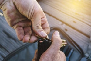Belleville felon charged with illegal weapon possession