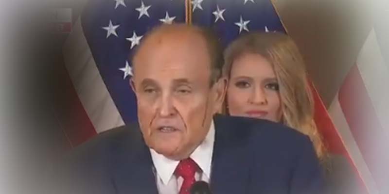 Watch Giuliani Openly LOL's at CNN Reporter, Mocks Philly Fans and Quotes My Cousin Vinny