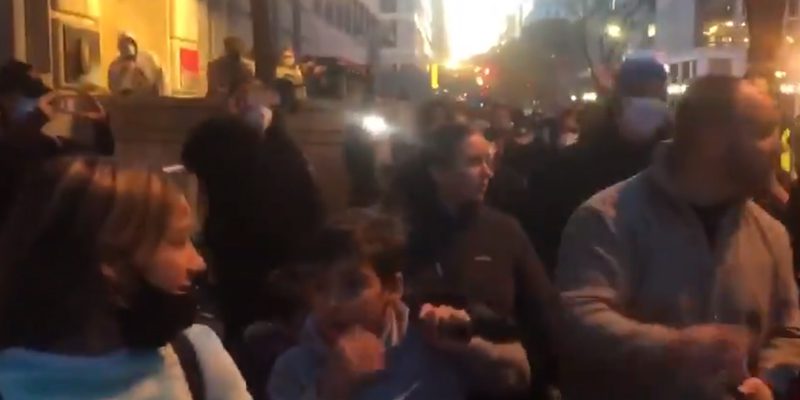 Watch: Biden Aligned Antifa Targets Children, Women, Elderly Trump Supporters After Million MAGA March