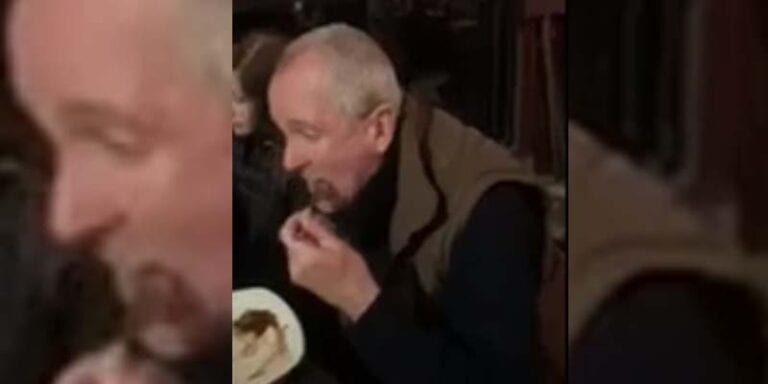 Protester interrupts, harasses governor phil murphy's family dinner at restaurant - photo licensed by shore news network.