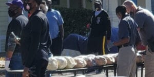 North charleston police department delivers thanks giving to 115 families