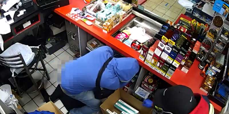 D.C. convenience stored robbed...all the cartons of Newport cigs taken