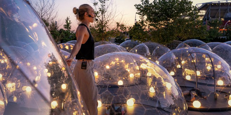 Watch: Are These Outdoor Domes the "New Normal"?