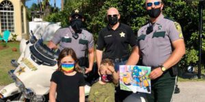 Childrens' kind gesture in collier county recognized by sheriff's departemnt