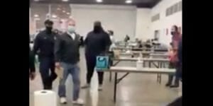 Watch as republican attorney removed from michigan vote counting