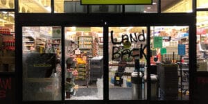 No reprieve for portland businesses on thanksgiving as criminal destruction of city continues