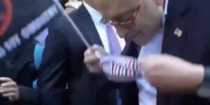 Dangerous chuck schumer: now we take georgia then we change the world!