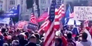 Tens of thousands show up to support president trump at d. C. Maga rally