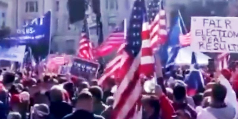 Tens of Thousands Show Up to Support President Trump at D.C. MAGA Rally