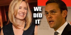 "we did it" wife of fox news family owner celebrates biden victory