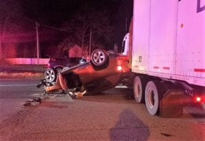 Police investigating overnight crash in new castle