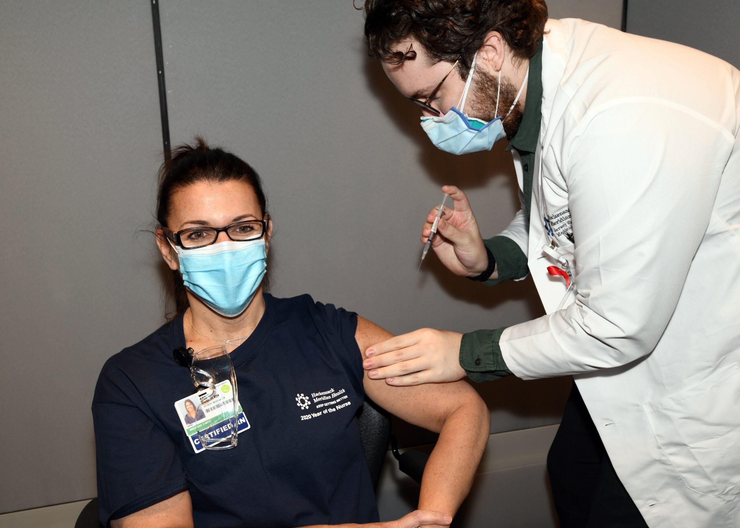 Jersey Shore University Medical Center Vaccinates First Frontline Team Members Against COVID-19