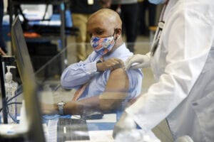 Uf doctor is first in florida to get covid-19 vaccine