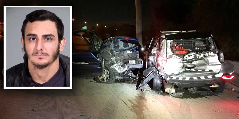 State Trooper injured after impaired driver rear ends his patrol vehicle during I-10 traffic stop