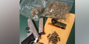 Roadside domestic disturbance lands man in jail for battery, drugs